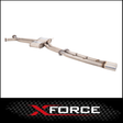 XFORCE TWIN 2.5" CATBACK 409 STAINLESS STEEL EXHAUST SYSTEM WITH STRAIGHT TAILPIPE REAR FITS HOLDEN COMMODORE VT VU VX VY VZ V8 WAGON/UTE