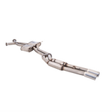 XFORCE TWIN 2.5" CATBACK 409 STAINLESS STEEL EXHAUST SYSTEM WITH HOTDOG REAR FITS HOLDEN STATESMAN WH WK WL V8 (E4-HV22-2-CBS)