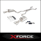 XFORCE TWIN 2.5" 409 STAINLESS STEEL CATBACK EXHAUST SYSTEM FITS HOLDEN STATESMAN/CAPRICE WM/WN V6/V8