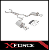 XFORCE TWIN 2.5" 409 STAINLESS STEEL CATBACK EXHAUST SYSTEM FITS HOLDEN COMMODORE VE/VF UTE SS/SV6 (E4-VF72UTE-CBS)