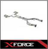 XFORCE TWIN 3" 409 STAINLESS STEEL CATBACK EXHAUST SYSTEM FITS HOLDEN COMMODORE VE/VF UTE SS/SV6 (E4-VF73UTE-CBS)