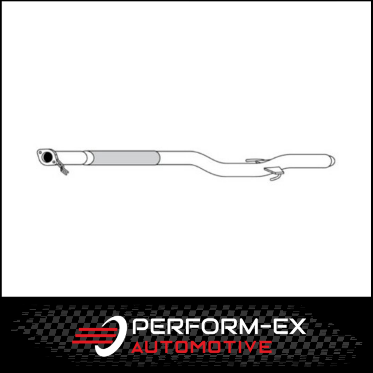 ENGINE PIPE WITH FLEX FITS HYUNDAI GETZ TB 1.3L 1.5L 4CYL 1/02-12/05