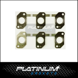 EXHAUST MANIFOLD GASKET FITS TOYOTA LANDCRUISER HZJ80R 1HZ 12V 6CYL 1/90-10/07