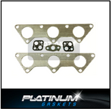 PLATINUM EXHAUST MANIFOLD GASKET FITS MITSUBISHI PAJERO NL 3.5L  V6 8/1997-6/2000