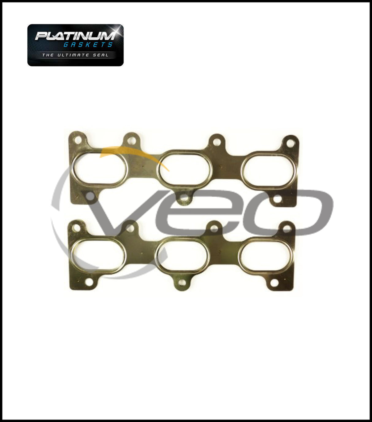 PLATINUM EXHAUST MANIFOLD GASKET FITS HYUNDAI TRAJET FO 2.7L G6BA V6 1/00-12/08