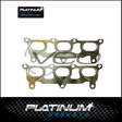PLATINUM EXHAUST MANIFOLD GASKET FITS HOLDEN COLORADO RC 3.6L V6 2008-ON