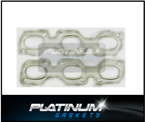 PLATINUM EXHAUST MANIFOLD GASKET FITS FORD TAURUS DN DP 3.0L 24V DOHC V6 1996-1998