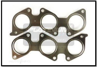 PLATINUM EXHAUST MANIFOLD GASKET FITS TOYOTA PRADO GRJ120R 4.0L V6 10/02-10/09