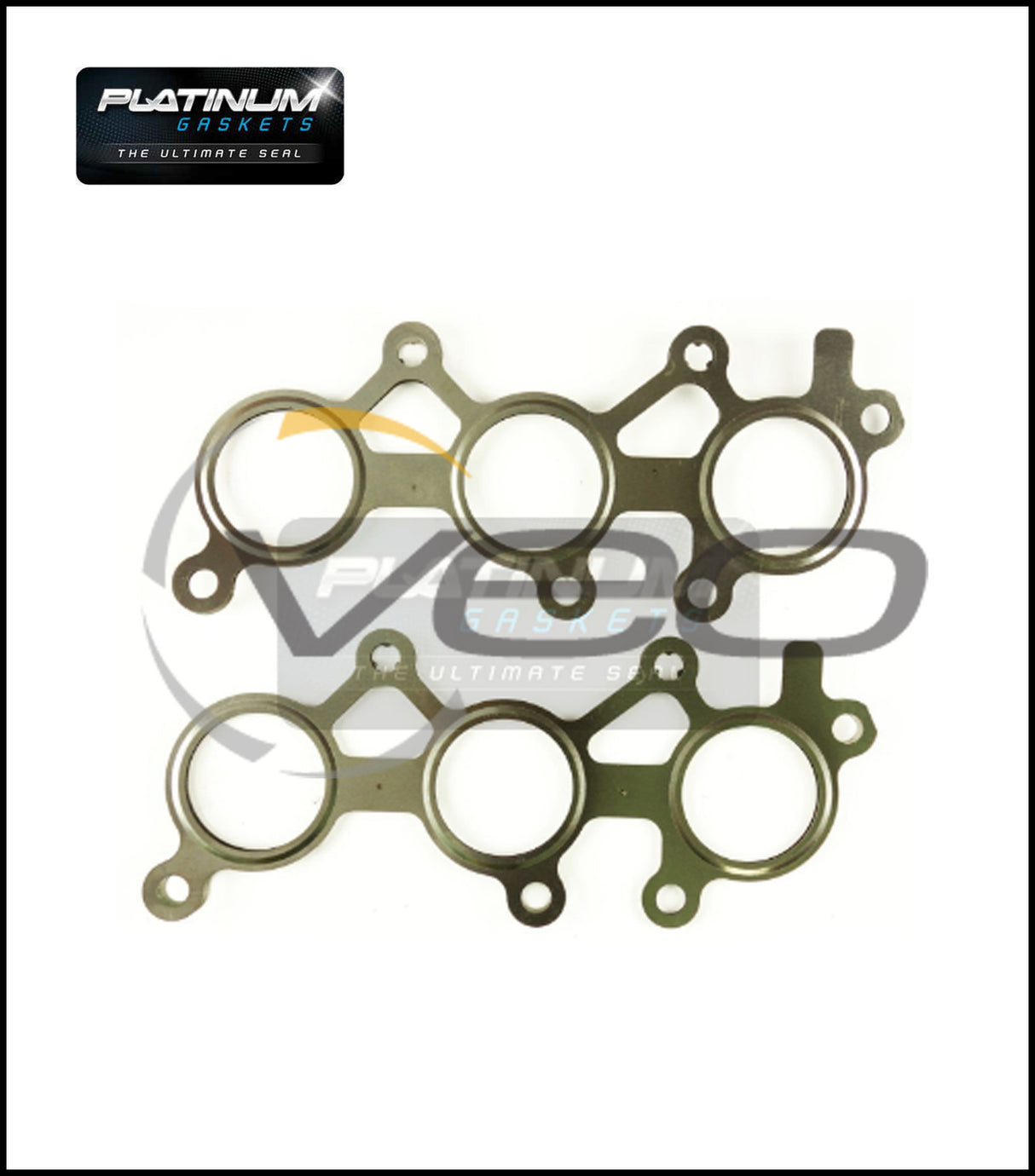PLATINUM EXHAUST MANIFOLD GASKET FITS TOYOTA RAV4 GSA33R 3.5L V6 8/07-11/12