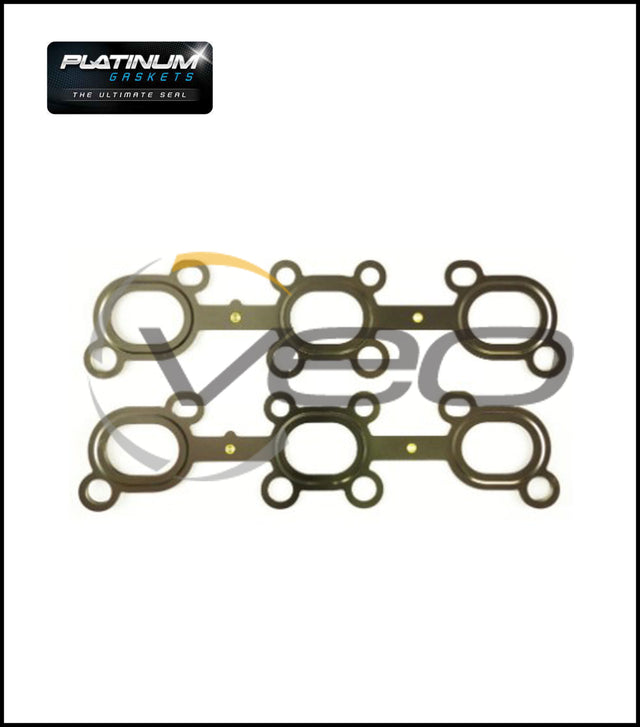 PLATINUM EXHAUST MANIFOLD GASKET FITS NISSAN MAXIMA A33 3.0L V6 12/1999-11/2003