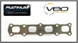 PLATINUM EXHAUST MANIFOLD GASKET FITS MITSUBISHI LANCER CJ 2.0L 4B11 9/07-10/15