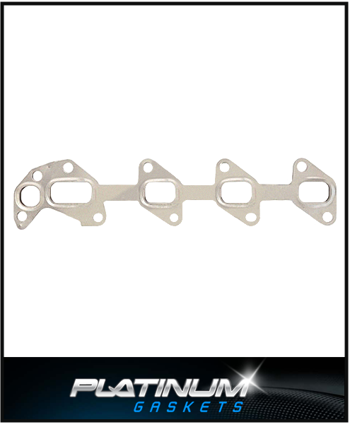 PLATINUM LEFT EXHAUST MANIFOLD GASKET FITS TOYOTA LANDCRUISER VDJ79R 4.5L V8 (EMS762)
