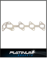PLATINUM LEFT EXHAUST MANIFOLD GASKET FITS TOYOTA LANDCRUISER VDJ79R 4.5L V8 (EMS762)