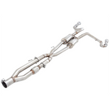 XFORCE TWIN 2 1/2" INTO TWIN 3" STAINLESS STEEL CATBACK EXHAUST SYSTEM FITS RAM 1500 DS 5.7L V8