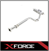 XFORCE 3" STAINLESS STEEL VAREX CAT BACK EXHAUST SYSTEM FITS FORD FOCUS LW ST 2.0L TURBO 10/2012-12/2016