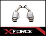 HOLDEN COMMODORE VT VU VX VY VZ 5.7L 6.0L SEDAN/WAGON/UTE XFORCE STAINLESS STEEL HIGH FLOW 2.5" CATS