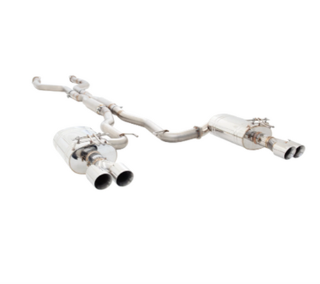 XFORCE TWIN 2.5" 304 STAINLESS STEEL CATBACK EXHAUST SYSTEM FITS HOLDEN COMMODORE VE/VF SEDAN/WAGON SS/SV6 (ES-VF72SED-CBS)