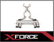 XFORCE 304 STAINLESS STEEL VAREX CATBACK VAREX EXHAUST SYSTEM FITS BMW M3 G80 COMPETITION 11/2020-ON