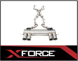 XFORCE 304 STAINLESS STEEL VAREX CATBACK VAREX EXHAUST SYSTEM FITS BMW M3 G80 COMPETITION 11/2020-ON