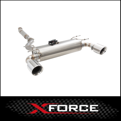 XFORCE 3" STAINLESS STEEL VAREX CATBACK EXHAUST SYSTEM FITS TOYOTA GR86 ZN8 2022-ON