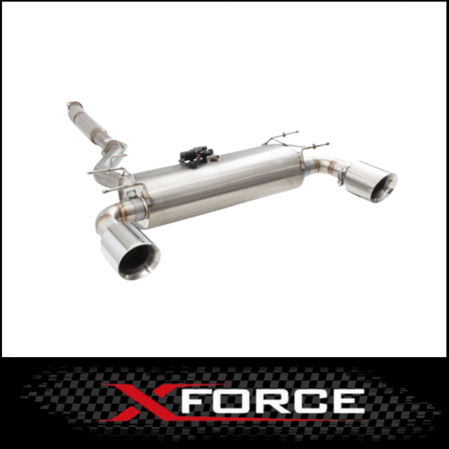 XFORCE 3" STAINLESS STEEL VAREX CATBACK EXHAUST SYSTEM FITS TOYOTA GR86 ZN8 2022-ON