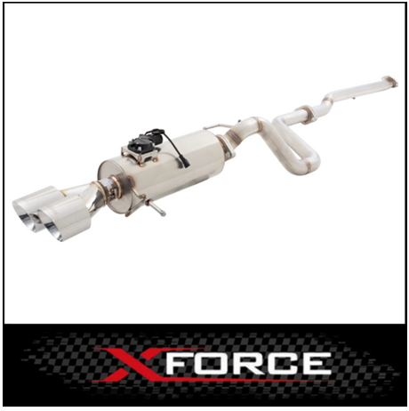 XFORCE VAREX 2.5" CATBACK EXHAUST SYSTEM FITS HYUNDAI i20 N 1.6L G4FV TURBO 2/2021-ON