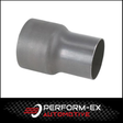 MILD STEEL EXHAUST REDUCER 6" (152MM) TO 5" (127MM) OD/OD