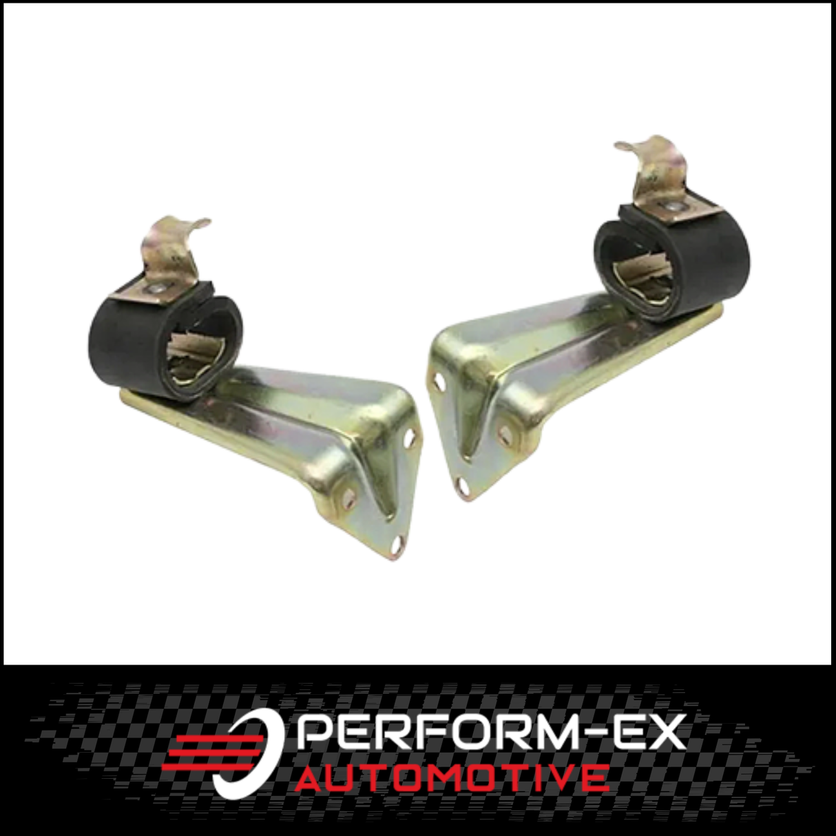 FRONT HANGER BRACKET FITS FORD FAIRLANE ZC ZD (LHS & RHS - SUITS DUAL SYSTEMS)