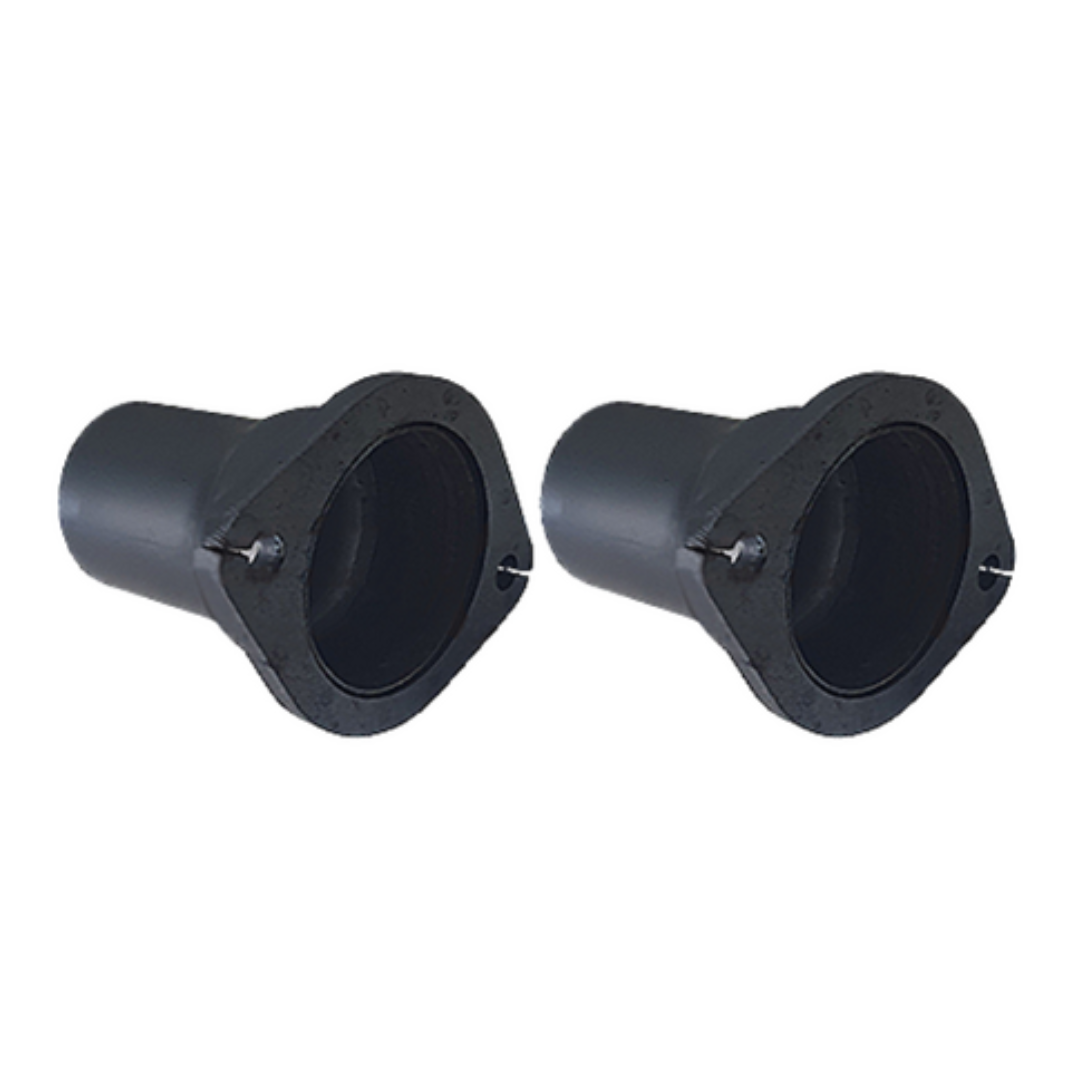 3" - 2.5" REDUCER 2 BOLT FLANGE PLATE MILD STEEL (PAIR)