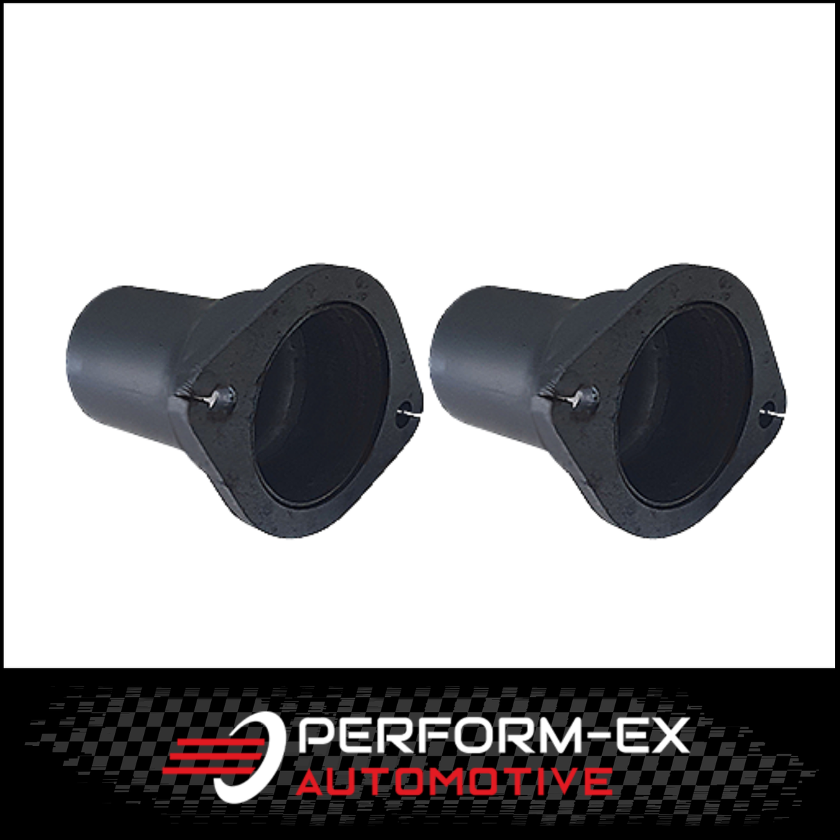 3" - 2.5" REDUCER 2 BOLT FLANGE PLATE MILD STEEL (PAIR)