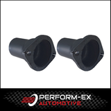 3" - 2.5" REDUCER 2 BOLT FLANGE PLATE MILD STEEL (PAIR)