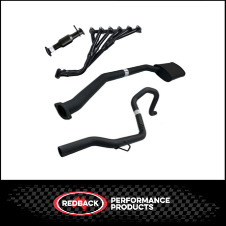 EXTRACTORS, HI FLOW CAT, 2.5" CATBACK WITH REAR HOTDOG FITS FORD FALCON EA EB ED EF EL AU 4.0L 6CYL SEDAN