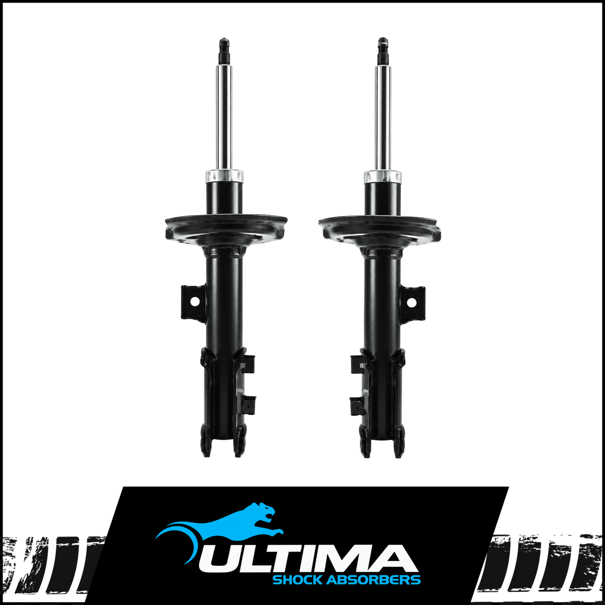 FRONT NITRO GAS ULTIMA STRUTS (PAIR) FITS HYUNDAI ELANTRA MD 6/11-1/16