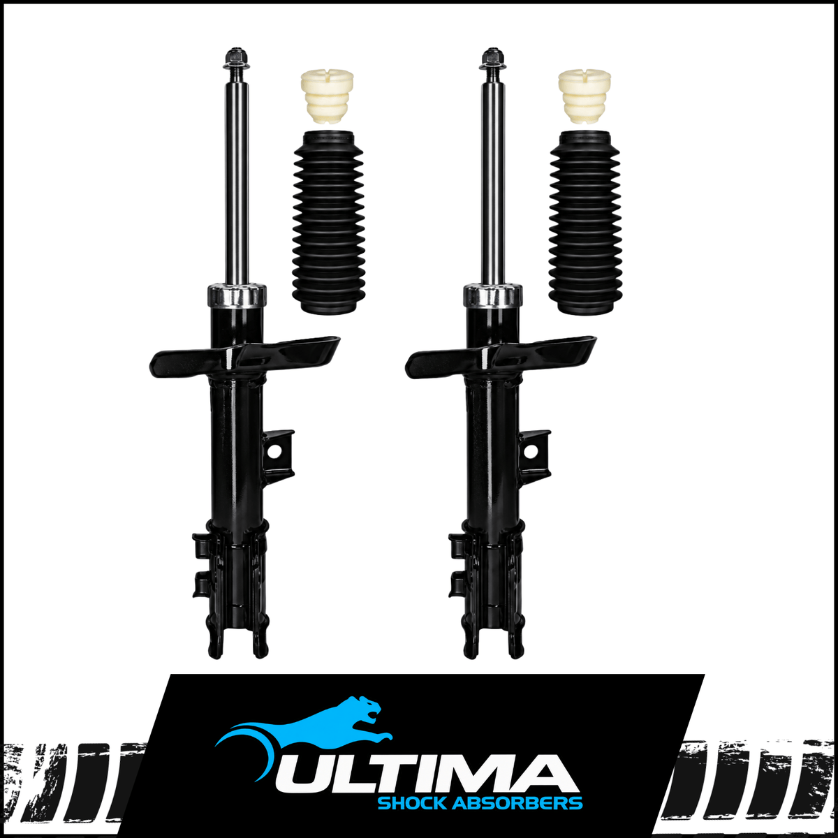 FRONT NITRO GAS ULTIMA STRUTS (PAIR) FITS HYUNDAI i30 GD 1.6L G4FD 2/2013-7/2013
