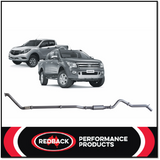 REDBACK 3" 409 STAINLESS STEEL TURBO BACK EXHAUST SYSTEM FITS FORD RANGER PX I PX II 3.2L 5CYL 2011-2016 - NO CAT/PIPE ONLY