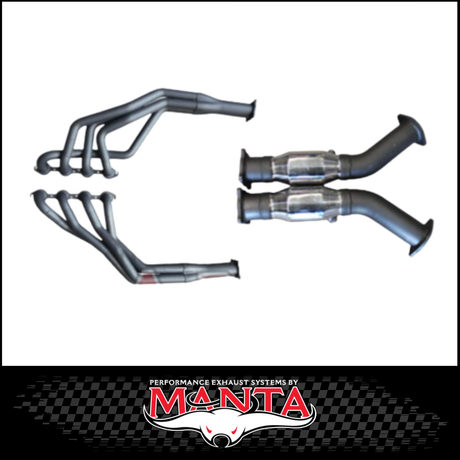MANTA 4 INTO 1 EXTRACTORS & CATS KIT FITS HOLDEN COMMODORE VT VX VY VZ 5.7L 6.0L V8 (FX-508KIT)