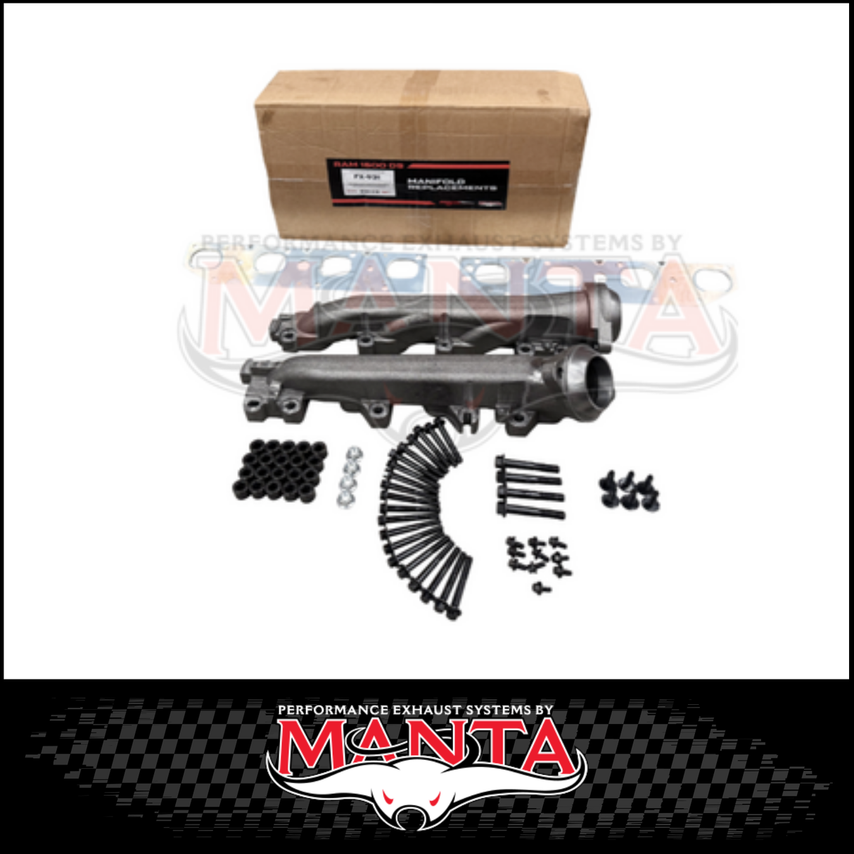 MANTA STANDARD MANIFOLD REPLACEMENT KIT FITS RAM 1500 DS 5.7L V8 1/2017-ON (FX-931)