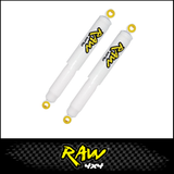 RAW 4X4 NITRO 2" RAISED REAR SHOCKS (PAIR) FITS TOYOTA LANDCRUISER VDJ78R 2007-2025 (G6006Y)