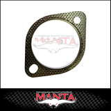 MANTA 3" TURBO BACK EXHAUST SYSTEM FITS TOYOTA PRADO KDJ120R KDJ150R 3.0L 4CYL 9/2007-9/2015 - NO CAT/1 MUFFLER (MKTY0309)