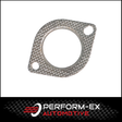 EXHAUST FLANGE GASKET 2 1/2" (63MM) 106MM BOLT HOLE CENTRES SUIT COMMODORE