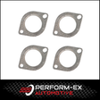 4 X EXHAUST FLANGE GASKET 2 1/2" (63MM) 106MM BOLT HOLE CENTRE TO SUIT COMMODORE