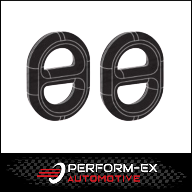 2 X EXHAUST HANGER RUBBER MOUNTS FITS HOLDEN COMMODORE VB VC VK VL VN VP VR VS