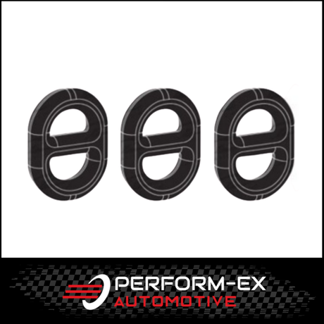 3 X EXHAUST HANGER RUBBER MOUNTS FITS HOLDEN COMMODORE VB VC VK VL VN VP VR VS