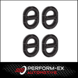 4 X EXHAUST HANGER RUBBER MOUNTS FITS HOLDEN COMMODORE VB VC VK VL VN VP VR VS