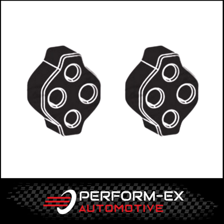 2 X EXHAUST HANGER RUBBER MOUNTS FITS HOLDEN COMMODORE VN VP VR