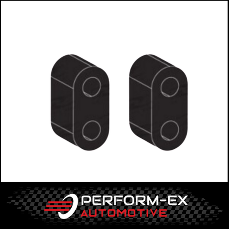 2 X EXHAUST HANGER RUBBER MOUNTS FITS HOLDEN COMMODORE VT VU VX VY VZ V8