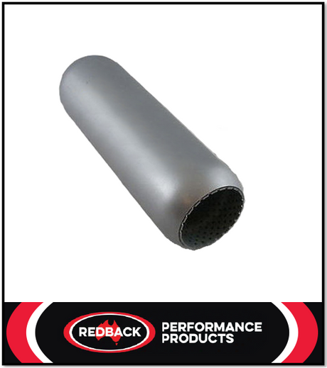 REDBACK PERFORATED HOTDOG 1.75" 44MM IN/OUT X 9" LONG