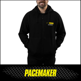 BLACK PACEMAKER HOODIE FEATURING 1977 HOLDEN HX SANDMAN IN ROYAL PLUM