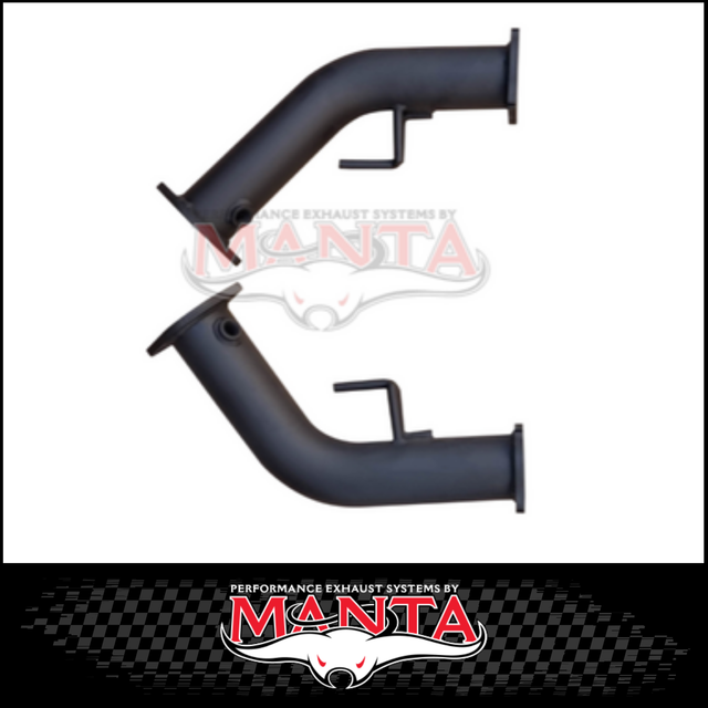 DPE BY MANTA RACE PIPES/CAT DELETES FITS HOLDEN COMMDORE VE VF 6.0L 6.2L V8 SEDAN/WAGON/UTE (HOLC128-RP3)