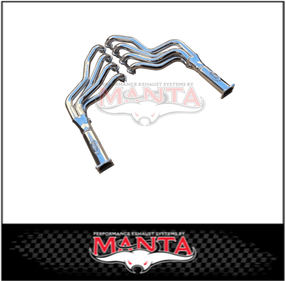 DPE BY MANTA 1.78" CERAMIC COATED HEADERS FITS HOLDEN COMMDORE VE VF 6.0L 6.2L V8 SEDAN/WAGON/UTE (HOLH128-178-C)